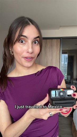 Capturing Mexico: First Polaroid Photo Experience