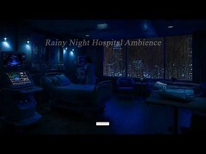 Hospital Ambience at the Intensive Care Unit (ICU) Slow Heartbeat, Heart Monitor & Respirator Sounds