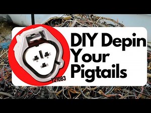 DIY De-pin Automotive Electrical Connectors