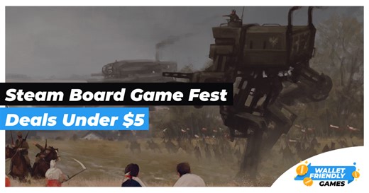 Top 20 deals under $5 from Steam's Board Game Fest 2026