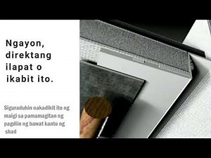 PAANO IKABIT ANG PVC SHADOWLINE?