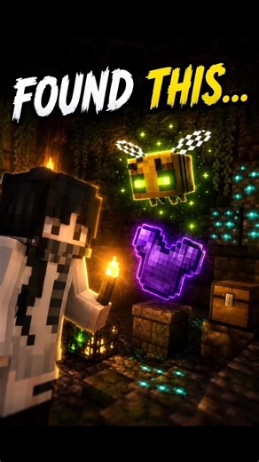 FOUND THIS in Minecraft?! 😳 😈🔥 #minecraft #gaming #tips