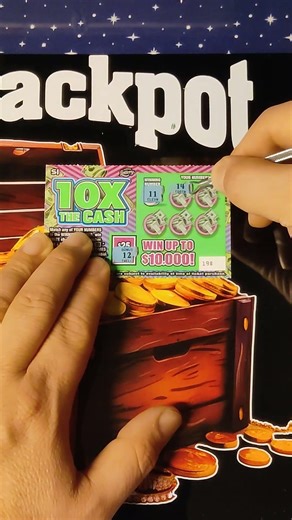 Quick Scratch Session! $1 10X The Cash Florida Lottery