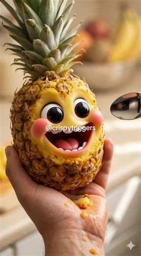 Pineapple Baby Eats for the First Time 🍍 AI pineapple baby pineapple baby eating fruit baby mukbang cute fruit character tiny fruit eating AI baby animation funny fruit baby 3D pineapple baby hyper realistic fruit baby mini food challenge AI food baby viral fruit video cute chaotic eating #PineappleBaby #FruitBaby #AIFruit #AIBaby #MukbangBaby@cozyasmrvibes1