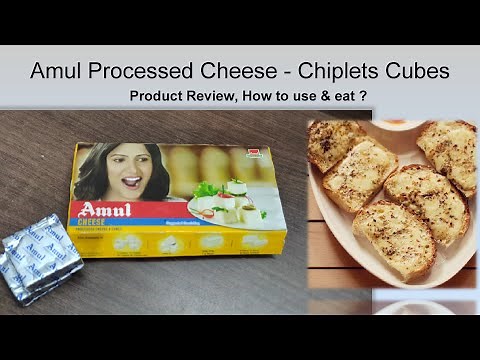 Amul Processed Cheese Cubes | Chiplets Cubes | How to use and eat ? | Product Review |