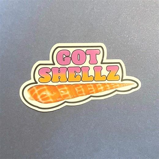 Shell Stickers | Limited Sticker Drop | Vinyl Decals | Sticker Collectors