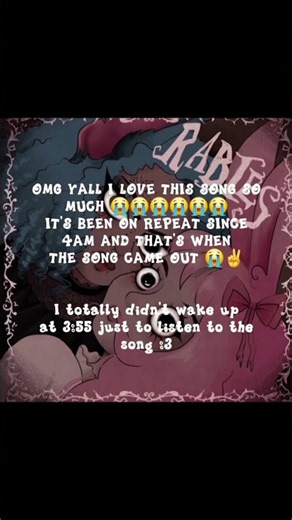 The song is Rabies by ‪@black_polish‬ and ‪@babybugsofficial‬
