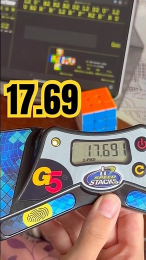 ルービックキューブ 3×3 F2L＃1〜2の間で詰まった　#rubikscube #speedcubing #ルービックキューブ #cubing #puzzle #shorts