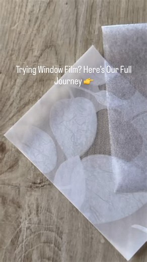 Thinking about window film? We tested samples, picked our favorite, and installed it ourselves… and yes, it’s as easy as it looks! 👏 This static cling film was simple to apply and just as easy to remove (no mess, no damage!). Perfect for renters, DIYers, or anyone wanting a quick privacy upgrade. Watch our full process and see the transformation! 💡 Let us know if you’d try this in your space ⬇️ #WindowFilm #DIYWindowTint #StaticCling #HomeHack #RenterFriendly #WindowPrivacy #EasyDIY #BeforeAnd