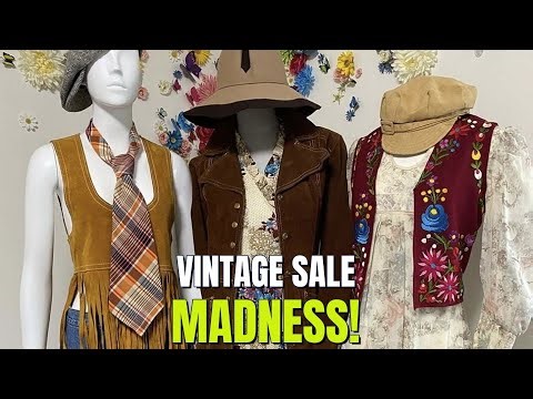 Vintage Fashion HAUL! 👗 Decades of Style & HUGE Sales!
