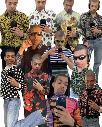 Dominic Cadogan | 2025: the year I wore less black (well sorta kinda) 🥸 | Instagram