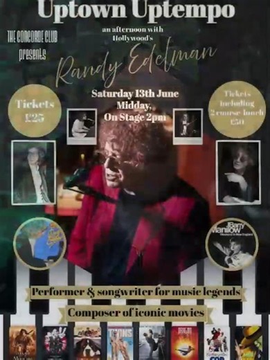 Randy Edelman LIVE in the UK | Composer of Ghostbusters II