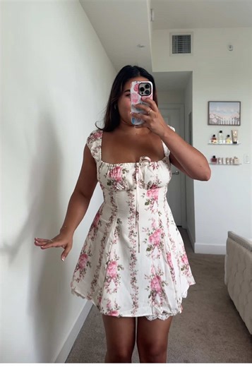 the cutest mini milkmaid dress 🤍 | Milkmaid Dresses