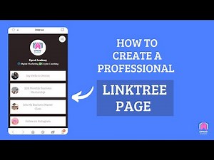 How to Create a Professional Linktree Page with Canva