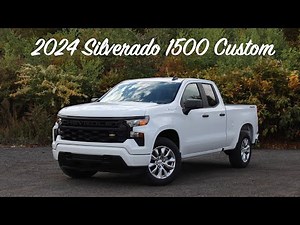 2024 Chevy Silverado 1500 Custom - Features Review & POV Test Drive