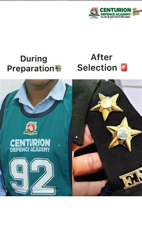 Centurion Defence Academy on Instagram: "Journey from “Candidate” to “Officer” starts with discipline, ends with pride 💫 #DreamBig #Motivation . #ndaexam #BestSSBCoaching #FutureOfficer #Lucknow #motivation #NDA2025 #success #goals #NDAMotivation #FutureOfficers #NDA2025 #SSBPrep #DefenceAspirants #LeadershipLegacy #CenturionDefenceAcademy"