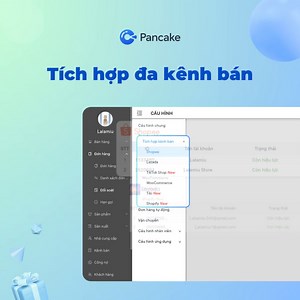 👍 Tự động tạo đơn hàng khi khách bình luận livestream 👍 Đồng bộ kho hàng và sản phẩm trên tất cả kênh bán về 1 nơi 🔥 Quản lý mọi hoạt động bán hàng chỉ với 1 nền tảng - Pancake POS ✅ Kích hoạt miễn phí nhưng không giới hạn bất kỳ tính năng nào: tạo sản phẩm - đơn hàng - kho hàng ✅ Tích hợp với Facebook bắn đơn lên quảng cáo để tối ưu lượt mua hàng ✅ Kết nối tất cả đơn vị vận chuyển và tự động cập nhật trạng thái đơn cho khách 🤩 Kích hoạt dễ dàng - Hưởng ngàn tiện ích 🤩 Chủ shop muốn tự động
