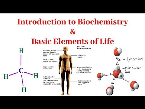 Introduction to Biochemistry and Basic Elements of Life |Recorded Lecture Video for Medical students