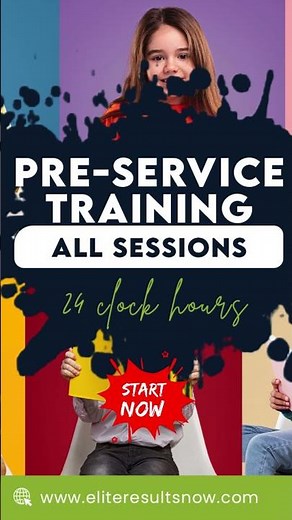 24 Clock Hour PreService Training