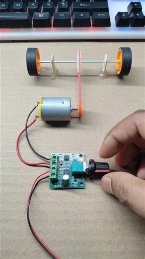 School Science Project #dcmotor #automobile #diy