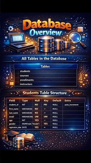 MySQL Table Creation Step-by-Step 🚀