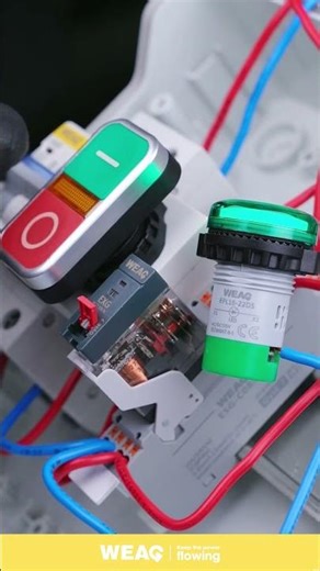 Relay Action Visualized: How an Indicator Shows Relay Status.