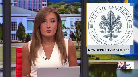 New Security Measures in Florence | Aug. 19, 2025 | News 19 at 5 p.m.