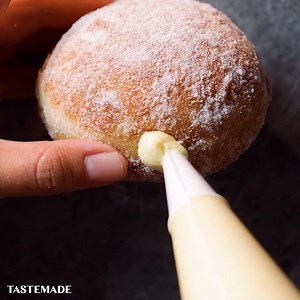 63K views · 470 reactions | Nothing beats homemade doughunuts. NOTHING. Make our Homemade Custard Doughnuts  https://bit.ly/3d7eXLC | Tastemade UK | Facebook