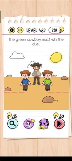 🧠 Brain Test Level 487 SOLVED! 🤯 Ultimate Genius Trick!