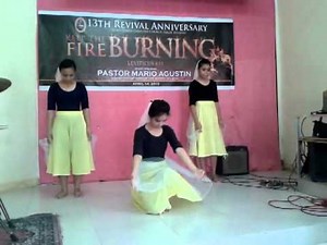 Come holy spirit interpretative Dance (Doxology) GOD'S TEMPLE CHRISTIAN CHURCH