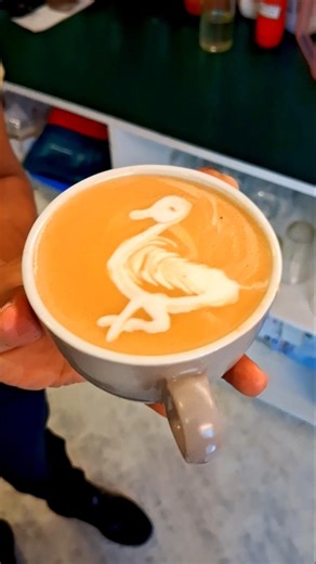 Easy Duck Latte Art Tutorial 🦆 | Step-by-Step Coffee Art for Beginners