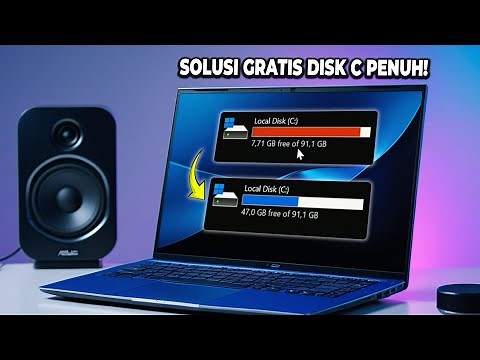 GAK PERLU UPGRADE SSD BARU! Cara Mengatasi Local Disk C Penuh Di Windows 11 GRATIS!