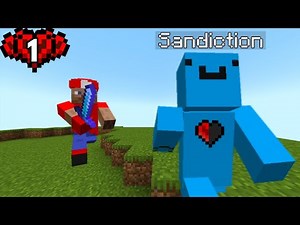 I Beat Sandiction In Hardcore Minecraft