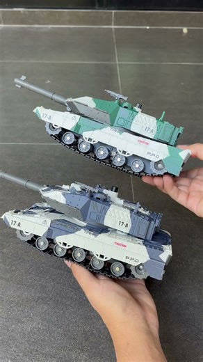 Radio-controlled tank