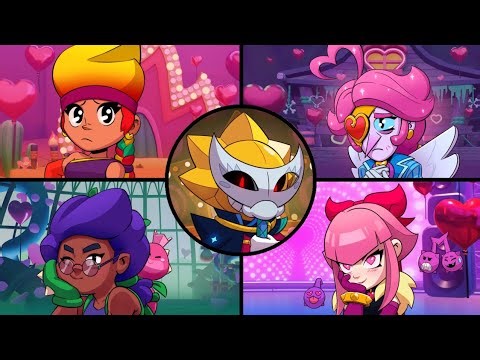 BRAWL STARS DATING SIMULATOR Full Walkthrough: All Dates + Secret Ending