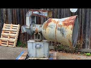 Cold War Air Raid Siren
