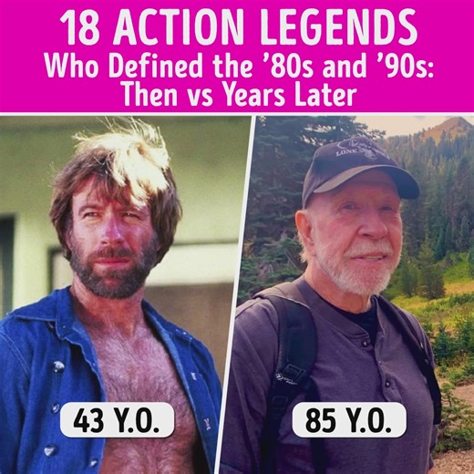 29K views · 63 reactions | Chuck Norris: Then and Now | CelebRatings | Facebook