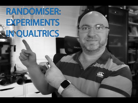 CQU Qualtrics 101 - Randomiser, or running experiments in Qualtrics - Dr Alex Russell