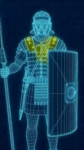 The Complete Roman Legionary — Every Weapon Explained #military #rome #shorts #viralshorts