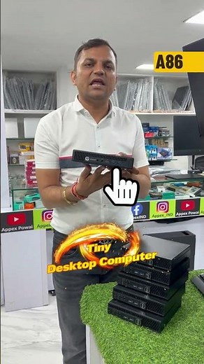 HP tiny Desktop Computer – Compact Size, Full Power!