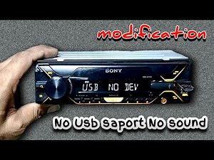 soy car stereo usb not working sony dsx-a110u usb not working
