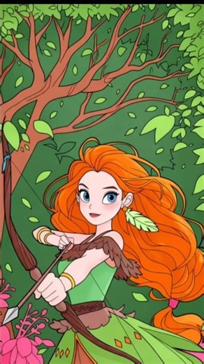 The Brave Forest Hunter Princess