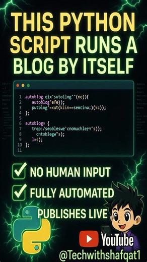 Creating a Python script that writes and publishes viral blog posts automatically