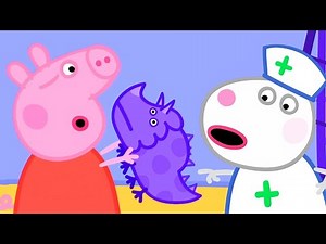 Peppa Pig English Episodes | Peppa Pig And Dinosaurs | Peppa Pig Official