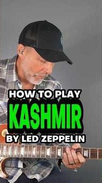 How To Play Kashmir Riff By Led Zeppelin