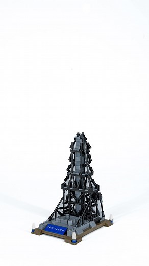 Bring the launch pad to your living room with the Limited Edition New Glenn Builder Set! Watch the rocket come together piece by piece in this timelapse, then grab your own from the Blue Origin Shop! Today is the last day for FREE shipping on orders over $50. *Free ground shipping on contiguous US orders only 🚀 shop.blueorigin.com | Blue Origin