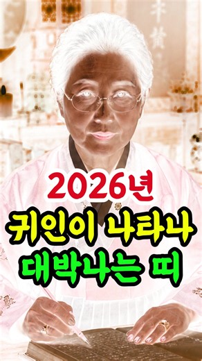 2026년 귀인운 들어오는 띠 4가지. 닭띠 · 소띠 · 원숭이띠 · 용띠는 이번 흐름 그냥 넘기지 마세요. 같은 띠라도 귀인 들어오는 시기는 다릅니다. 💬 댓글에 본인 띠 적어주세요. 자세한 귀인운 흐름은 프로필 링크에서 확인하세요. #사주 #운세 #귀인운 #재물운 #띠별운세