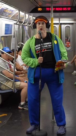 Marcus Monroe | A gamer does stand up on the subway in NYC. #comedian #gamer #gamestop | Instagram