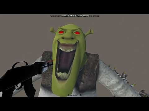 100 Shrek Dummies In Spaz Shrek Playground Mode!