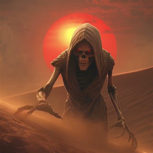 The Sand Wraith Awakens at Blood Sunset